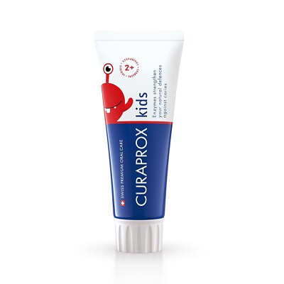 Curaprox Children's Toothpaste CS Kids Strawberry 60ml Strawberry Fluoride - SLS