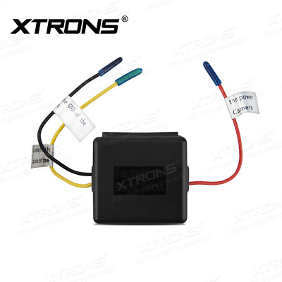 XTRONS Car Reversing Camera Power Filter Box Adapter For VW Volkswagen Vehicles