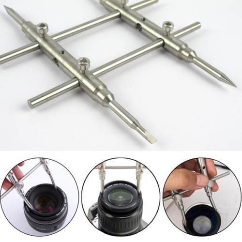 10~120MM Adjustive Pro DSLR Lens Spanner Wrench Opening Tool For Camera Repair - Picture 8 of 8