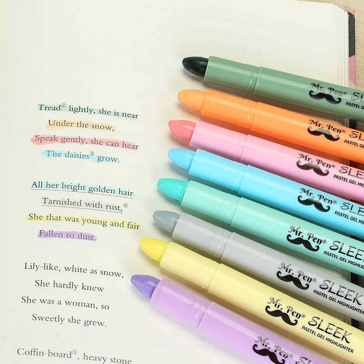 Bible Highlighters Pen Aesthetic Highlighters Gel Pens 18