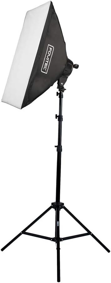 Fovitec 1000W 1-Light Fluorescent Studio Lighting Kit 20