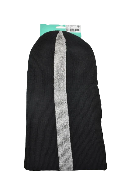 Neff 男式 Serge Balaclava 黑色反光面具全新全新带标签 17F190023 — 第 2/2 张图片