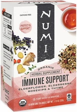 Numi Organic Immune Support Herbal Tea - 16 tea bags