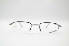 Vintage Carrera CA 7126 Black Silver Half Rim Glasses Frame NOS