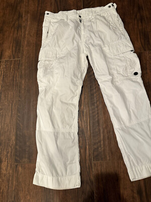 90s RALPH LAUREN 2way cargo pants 刺繍 白 Polo Ralph Lauren Cargo Pants Men's 36x30 White | eBay