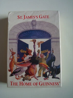 Objets publicitaires jeux de 54 cartes Guinness Toucan