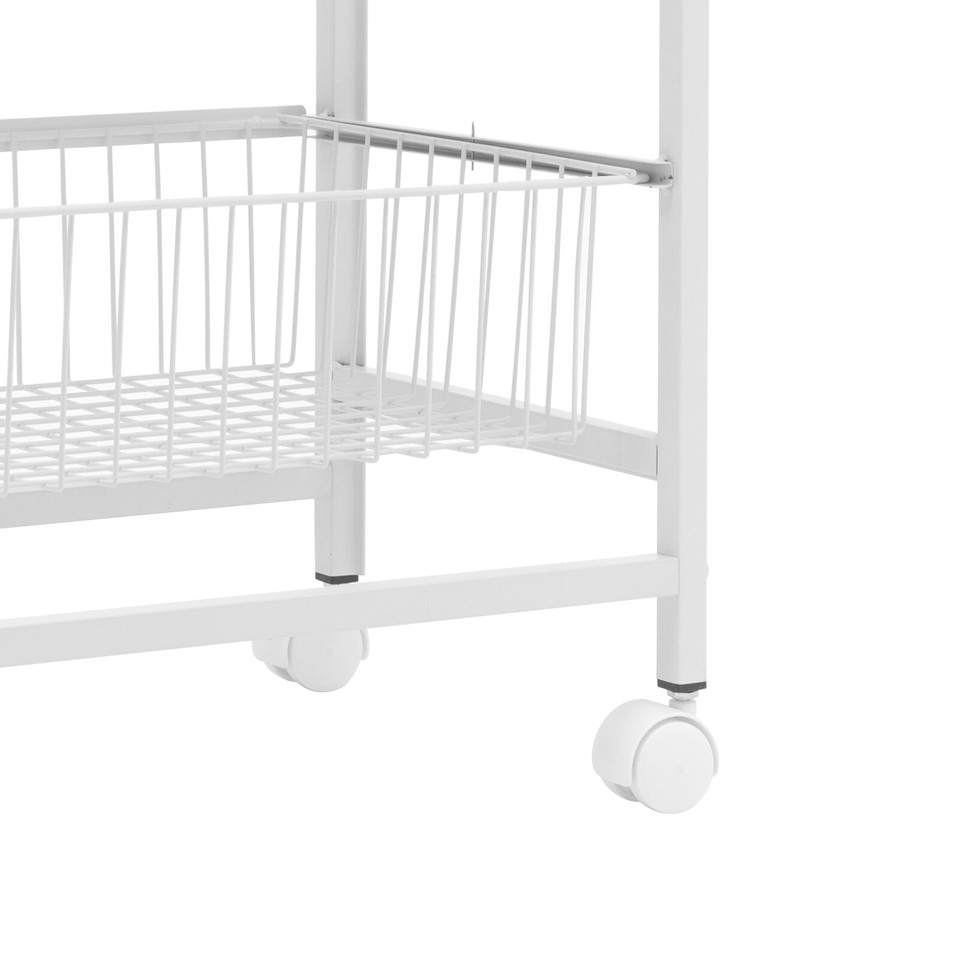 4Tier Microwave Rack Kitchen Organizer Shelf Bread Rack Coffee Station