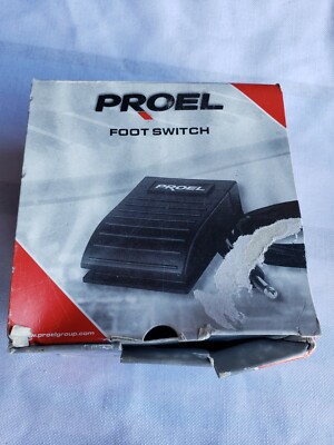 Proel PFS29 Foot Switch Pedal Made in Italy NIB