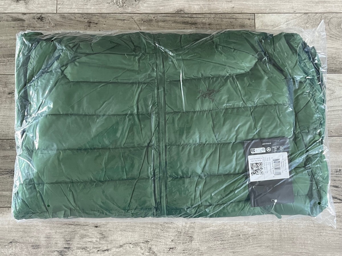 NWT Mens Arc'teryx Eden Green Cerium Hoody Puffer Down Coat Jacket