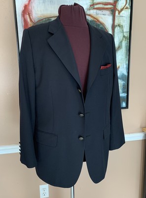 3 button navy blazer