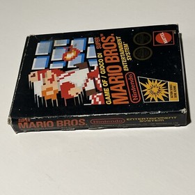 Super Mario Bros Game NES Nintendo Boxed 5 Screw Cartridge Original PAL Rare
