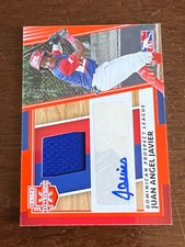2022 Elite Extra Edition Dominican DPL Relic Auto Juan Angel Javier /149 ORANGE