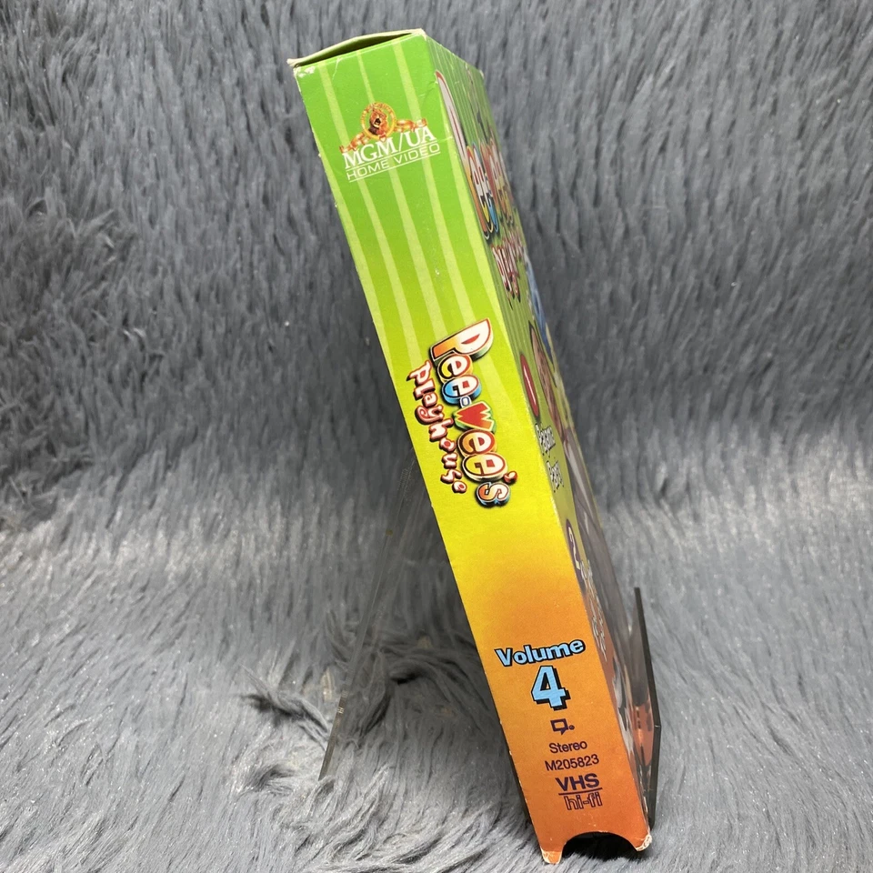 Pee-Wees Playhouse: Volume 4 VHS Tape 1996 Pee-Wee Herman Laurence Fishburne - Image 3 of 4
