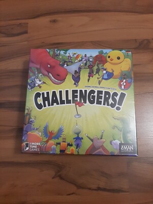 Challengers!  Brettspiel Deutsch Neu in Folie +Promo Spielmatte
