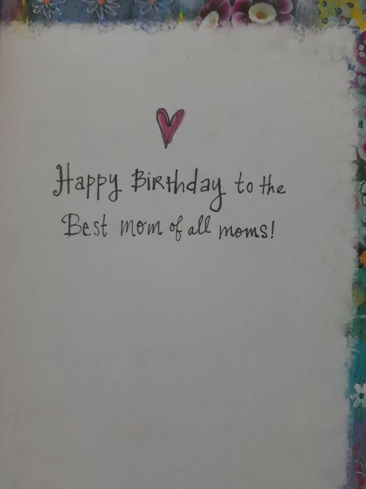 Birthday Card to Mom - Image 2 of 4
