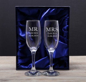 personalised mr and mrs glasses