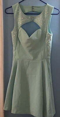 green emerald velvet dress Amazon.com: Guess Women's Dresses Dress,Mint,4 : Clothing, Shoes & Jewelry main image 1