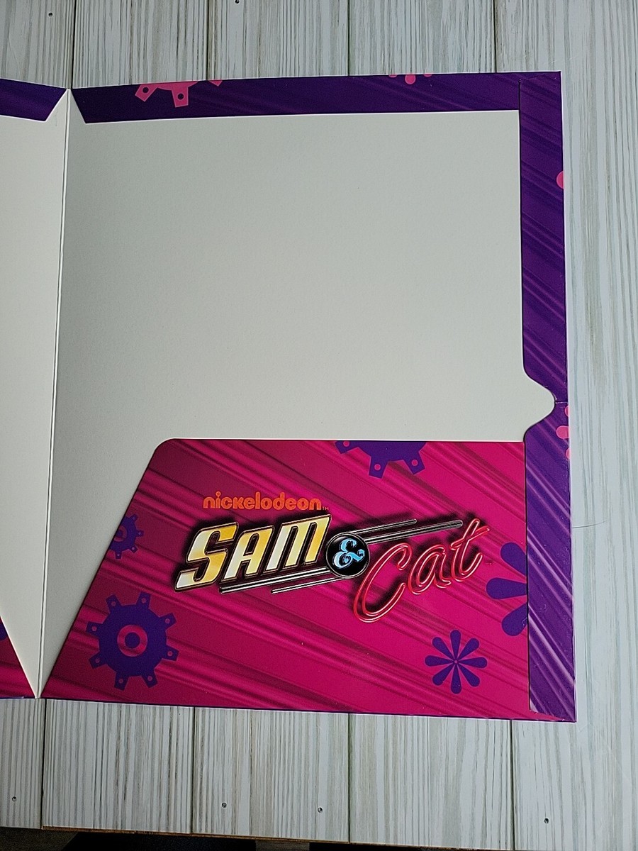 Nickelodeon Sam & Cat Folder Jennette McCurdy Ariana Grande