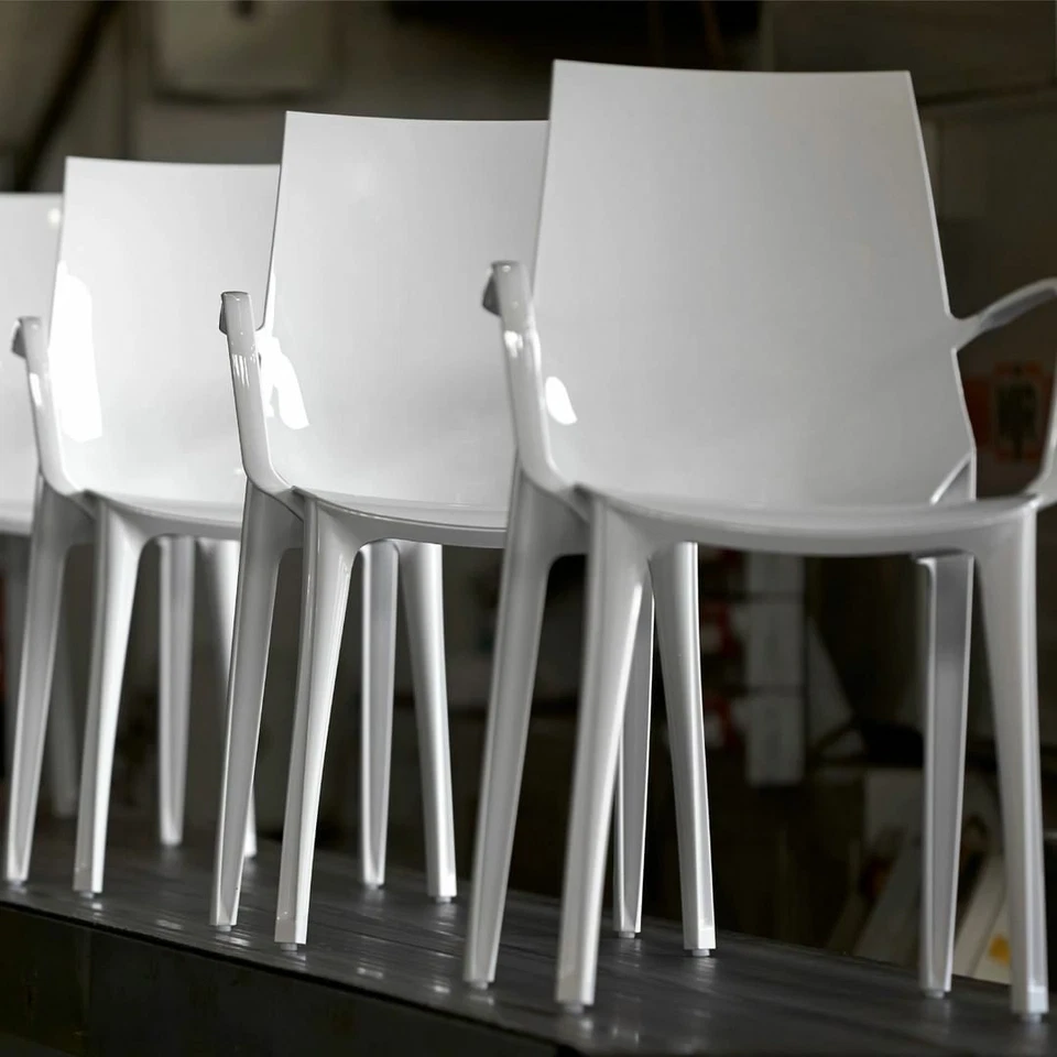 SCAB DESIGN SET 2 SEDIE SEDIA POLICARBONATO VANITY CASA BAR RISTORANTI BISTROT - Immagine 3 di 4