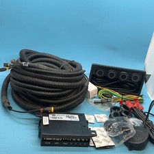 New Echomaster Ps-fbp-m Parkalert Car Front Sensor System Wbuzzer Full Kit Set