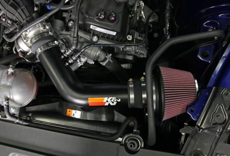 K&N COLD AIR INTAKE - TYPHOON 69 SERIES FOR Ford Mustang 3.7L 2015 2016 2017 — 第 3/4 张图片
