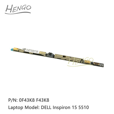 New 0F43K8 F43K8 For DELL Inspiron 15 5510 Built-in Camera Webcam