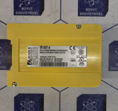 Bender IR 140y-4 Isolation Surveillance Device IR140Y4