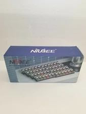 NIUBEE Adjustable Expandable Acrylic Spice Rack Tray READ DESCRIPTION 