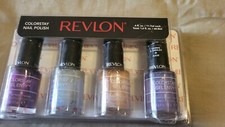 Revlon ColorStay Nail Polish 4-Pack .4 Fl Oz Each 4 Bottles Total See Photos