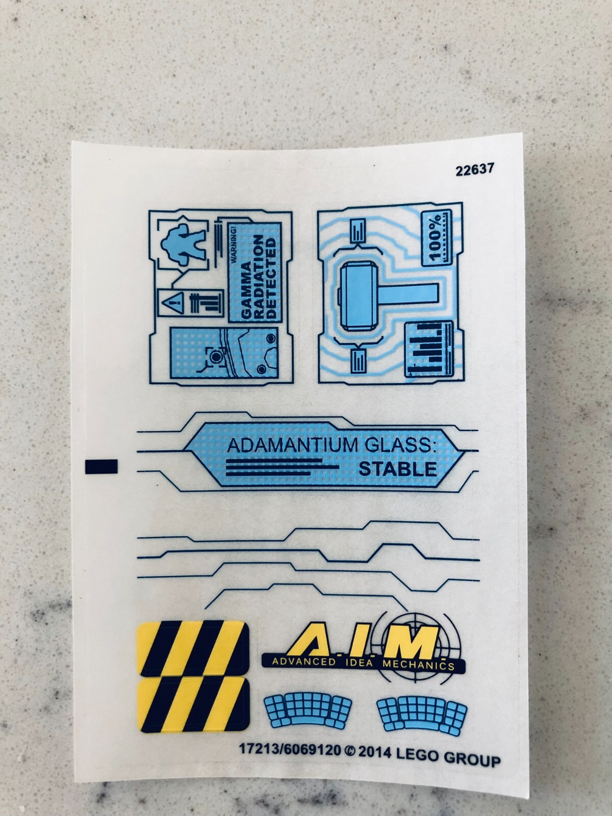 Lego Lab Sticker LEGO STICKER SHEET for 76018 Hulk Lab Smash, New & Genuine! | eBay