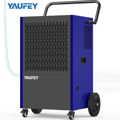 216 Pint Commercial Dehumidifier With Pump for Extra Large Room Home Basement