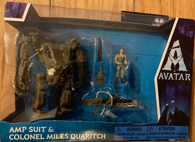 McFarlane Toys - Avatar - Amp Suit & Colonel Miles Quaritch Figures ''READ''