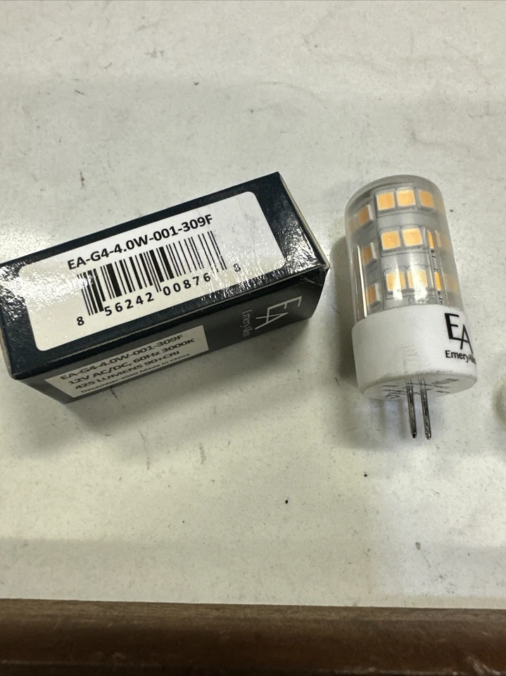 EmeryAllen EA-G4-4.0W-001-309F - Dimmable Miniature Bi-Pin Base LED Bulb - 3000K - Image 2 of 2