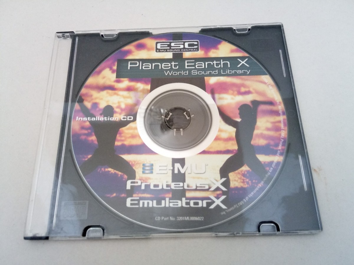 E-MU EMU Planet Earth X WORLD Sound Library for use w
