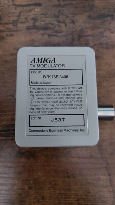 Commodore Amiga TV Modulator CBM unbenutzt