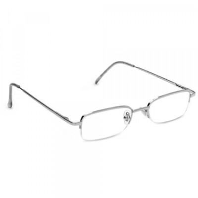 B&S READY READER METAL NYLON SILVER +1.0 | 3er Set | Elegante Lesebrille