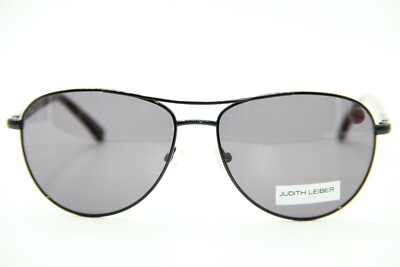 NEW JUDITH LEIBER JL 5011 01 BLACK AUTHENTIC SUNGLASSES  display picture 2