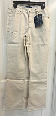 Inseam 31.5''Democracy Ab Solution  Bitty Boot Cut Jeans  Blanched Almond Color