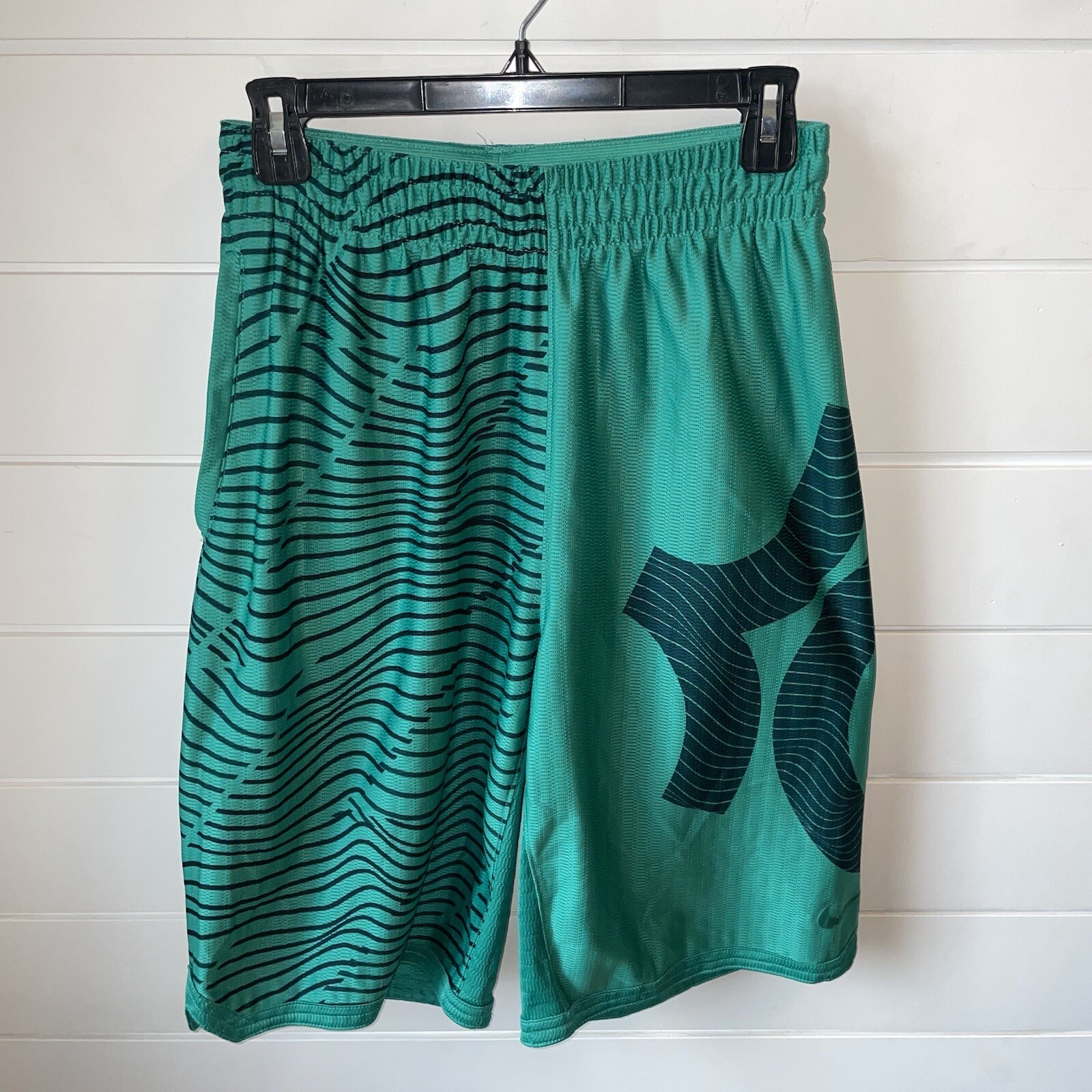 NIKE KD Kevin Durant Dri-Fit Men's Athletic Basketball Shorts Green Size: S