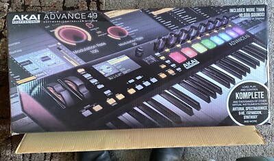 AKAI Advance 49 USB Keyboard Controller With Collapseable Stand
