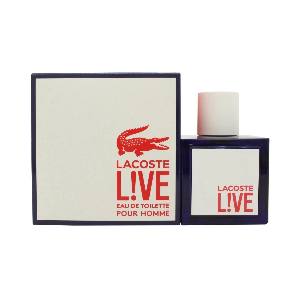 Lacoste live male eau de toilette spray 60ml deals