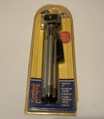 Digital Concepts Photo/Video Tripod 7 Position Compact Expandable NOS