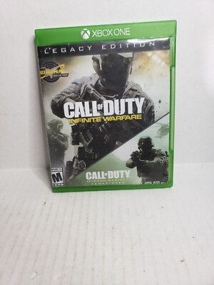 Call of Duty Infinite Warfare Legacy Edition Xbox One 2016 Good Used Condition 