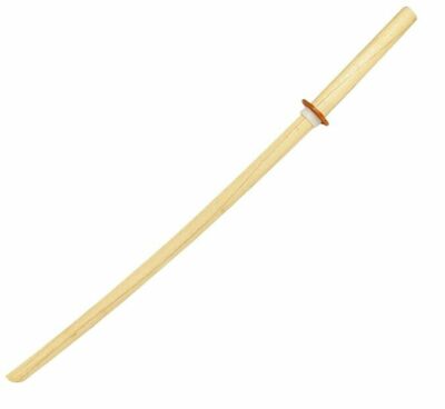 Bambus Bokken 100 cm Holzschwert Aikido Kendo Katana hell weiß Hapkido natur neu