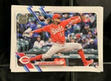 2021 Topps Update US285 Vladimir Gutierrez 10 Count Rookie Card Lot Cincinnati 