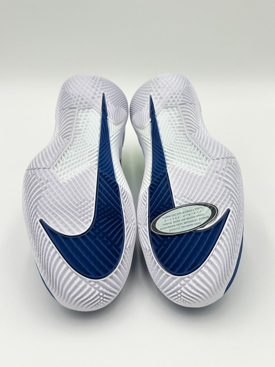 Nike Air Zoom Vapor X Tennis Shoes Size 8.5 Blue Volt White AA8030