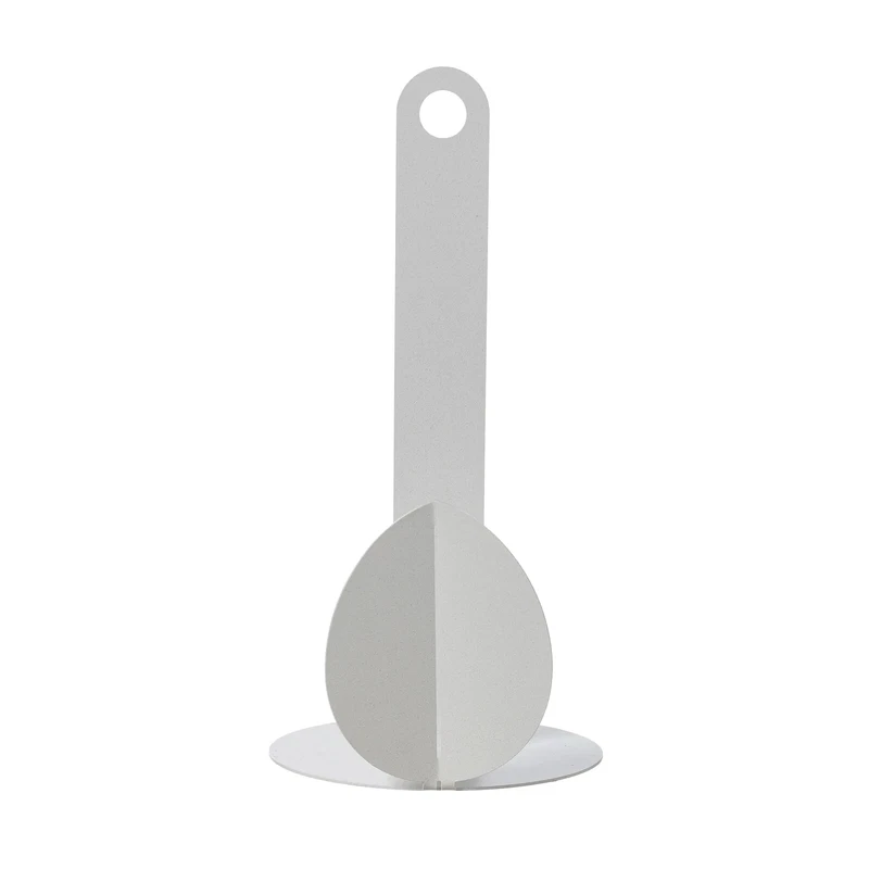 Portarotolo Porta Rotoli da Cucina Ficus Bianco marmo Arti & Mestieri 30 cm, fotografia 6 di 8