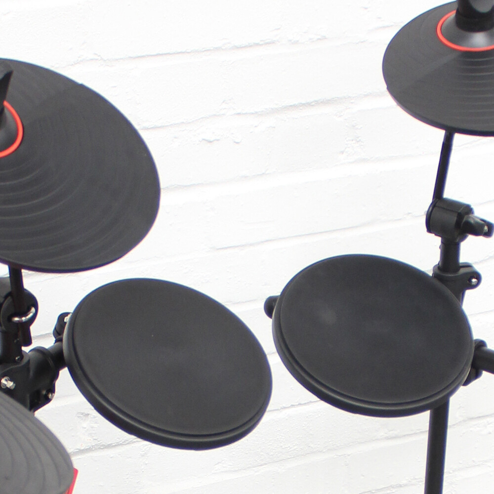 Carlsbro CSD100 R 7 Piece Electronic Drum Kit Silent USB Digital Drum