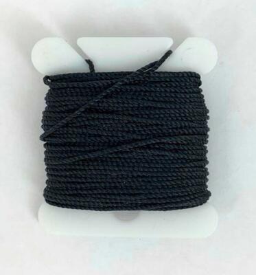 Model Expo MS1215 - Takel-Garn, schwarz, 1,0 mm x 9,14 Meter - Neu
