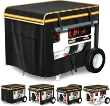 Generator Covers While Running Waterproof, 32"L X 24"W X 24"H Heavy Duty Generat